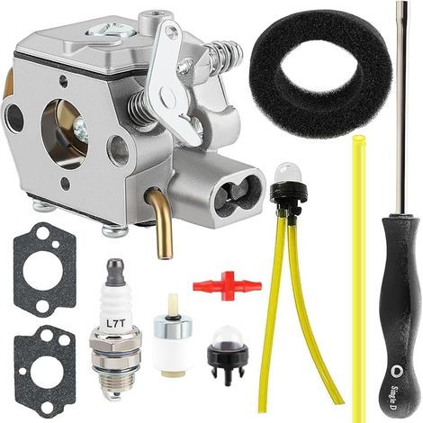 753-05133 Carburateur compatible pour Troy-Bilt TB10CS TB20CS TB20DC TB310QS TB90BC, pour Ryobi 600r 700r 765r 790r coupe-bordures Rgbv3100 280r souffleur de feuilles, remplace 753-04333 WT-827 (1/5)