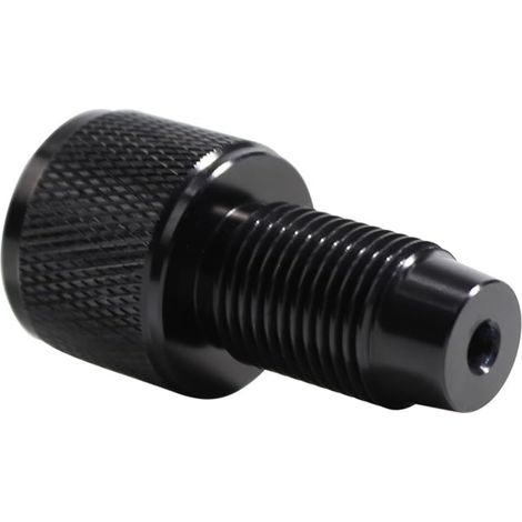 Adaptateur économiseur de CO2 88G 90G - Filetage M16 x 1,5 - Adaptateur CO2 - Adaptateur de cylindre à gaz CO2 - Noir (1/5)