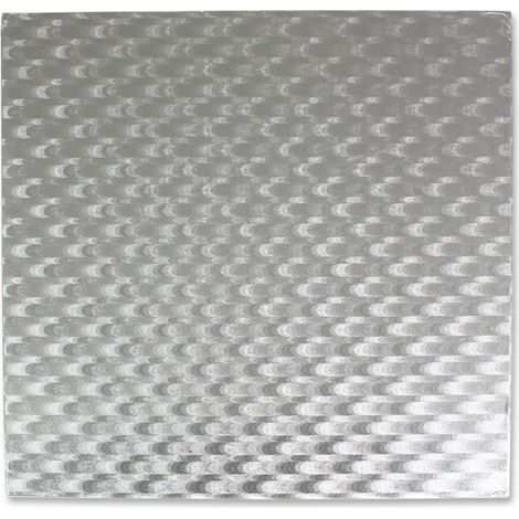 PME CBS859 Vassoio Sottotorta Quadrato, Argento, 13-inch (1/4)