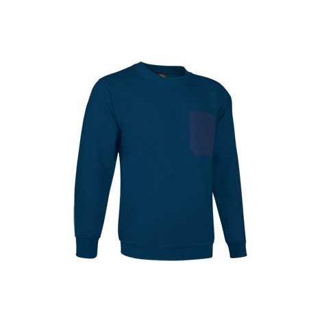 Sudadera de tacto suave con bolsillo Rango L Azul Marino
