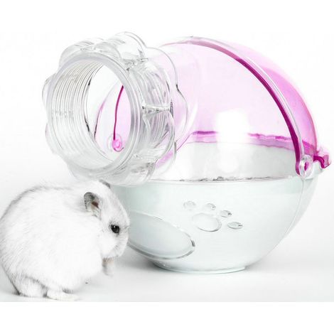Jouet de baignoire pour petit animal de compagnie Cage en acrylique pour hamster (1/5)