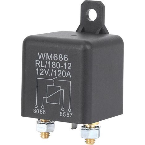 Dc 12v Relais Batterie Isolant Relais 12v / 120a Charge Pour Voiture Camions Voiture (12v / 120a) (1/4)
