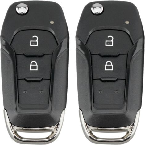 Dos llaves inteligentes con control remoto para Ford Ranger F150 modelos 2015-2018, dos botones, 433MHz, modelo: ID49 PCF7945P EB3T-15K601-BA