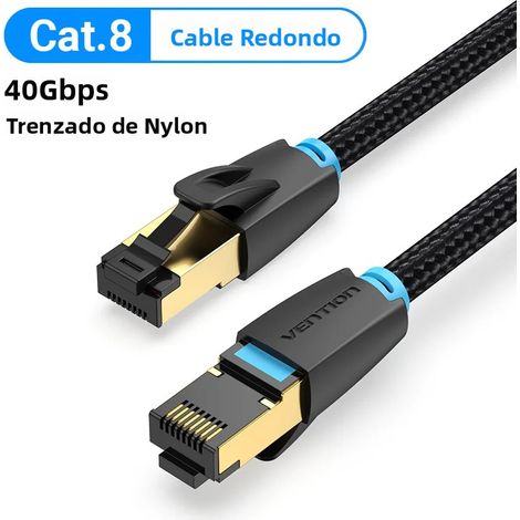 Câble Ethernet RJ45 STTP 40 Gbit/s 2000 MHz (en nylon rond) (1/5)