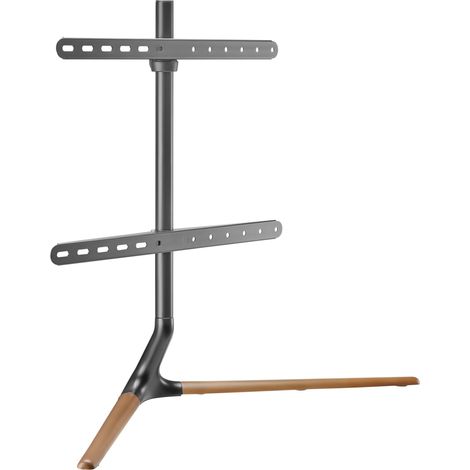 Soporte de TV para pantallas de hasta 70 pulgadas efecto madera negro 030010722