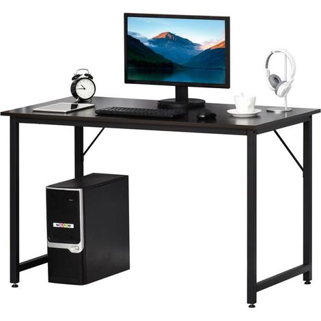 Table de maison réglable 120x60x73 cm, capacité 70 kg, bureau ou mangeoire d'étude, simple et polyvalente design (1/5)