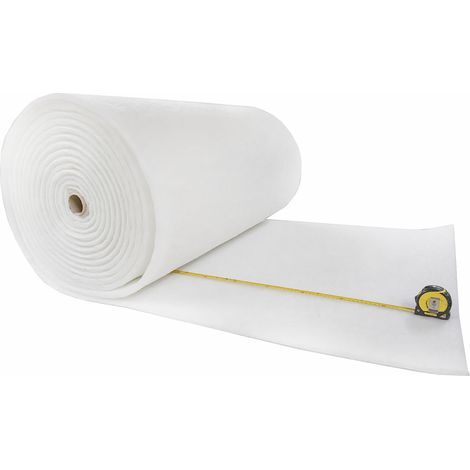 Filtre M5 renforcé (spécial plafond cabine de peinture) en plaque à découper Choisissez votre dimension - 2m x 1m