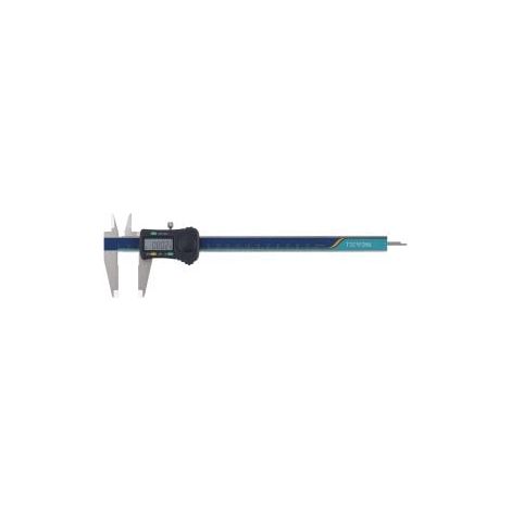 Pied à coulisse DIN 862 200mm dig.m.vis.carr.TECWERK (1/4)