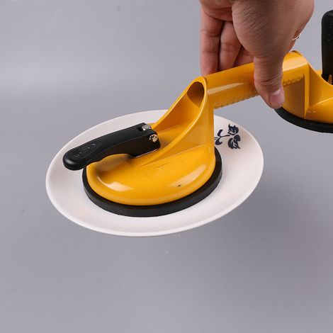 Filiyano-Ventouse pour carrelage, verre, double ventouse, aluminium, grande capacité, pour carrelage, verre, réfrigérateur, meubles, etc., T-Audace (1/5)