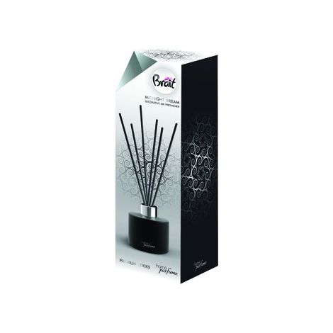 BRAIT Midnight Dream - Deodorante per ambienti 100ml - bastoncini aromatici