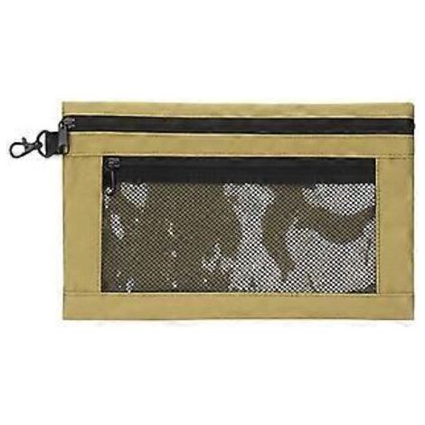 Mini sacoche à outils kaki en tissu Oxford avec organiseur intégré (30,5 x 19,5 cm), idéale pour ranger outils électriques, quincaillerie et outils d'entretien.-NANOTEH (1/4)