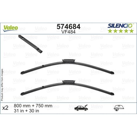 Balai d'essuie-glace VALEO 574684 (1/4)