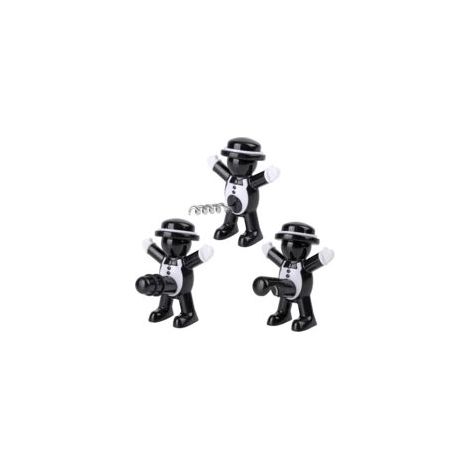 Juego de 3 tapones para botellas de vino, incluye abridor. - Crezuo