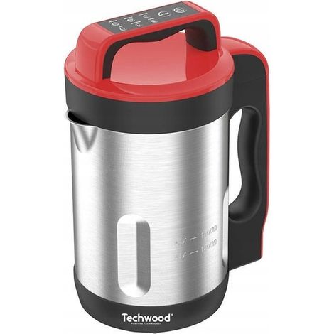TECHWOOD OLLA ELÉCTRICA DE ACERO INOXIDABLE, FUERTE Y DE ALTA CAPACIDAD PARA COCINAR SOPAS