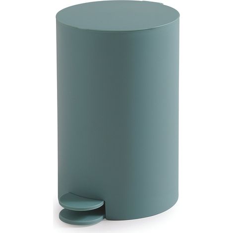 GEDY SH096200900 SHARON Papelera con tapa 3 L azul mate - ref: SH096200900 (1/2)