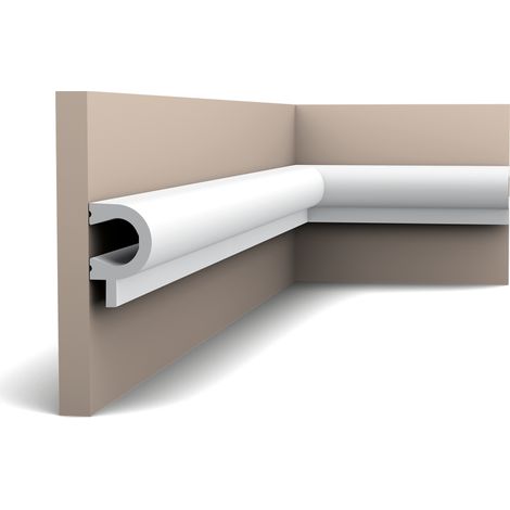 Profil horizontal servant de finition PX169 - L200 x H5,5 x l3,4 cm - ORAC DECOR