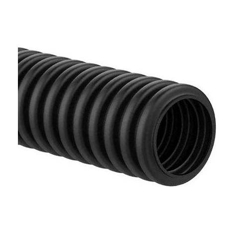25 x TUBO CORRUGATO NERO CON TIRAFILO Misura: Diam. 32 x 25 mt