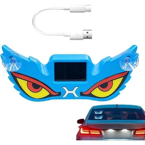Lampe d'ambiance LED solaire pour voiture, étanche, sans perçage et sans fil Éclairage LED pour vitre de voiture, SUV, camion, fourgonnette, camping-car, véhicule de sport, décoration quotidienne, ga (1/5)