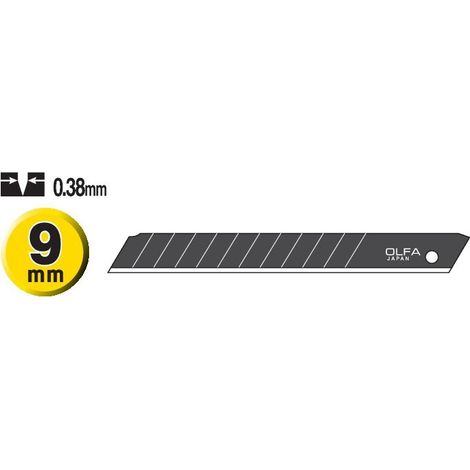 Utensile olfa abb-10b ultra affilato a segmenti 9 mm