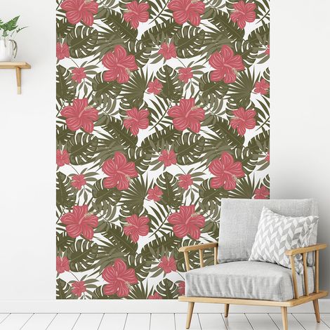Sticker effet papier peint - TRINIDAD - 30x30cm (1/5)