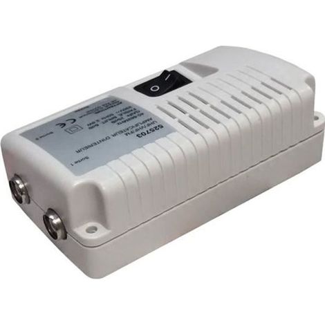 Amplificateur int. 2 TV TNT VHF UHF 25 dB - 9,52 mm