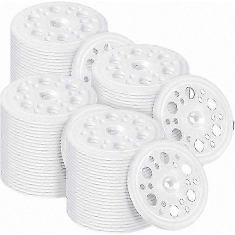 Rondelles isolantes en polypropylène de 45 mm, paquet de 200, rondelles de répartition de charge pour applications de fixation et d'assemblage (1/5)