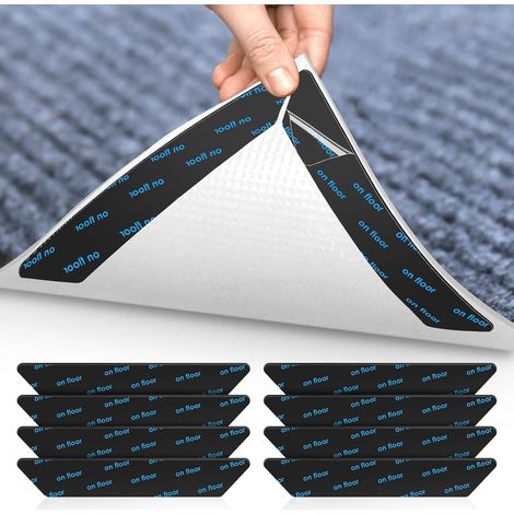 waschbare, rutschfeste und formstabile Teppichstopper für Parkett, Marmor und Fliesen – wiederverwendbar