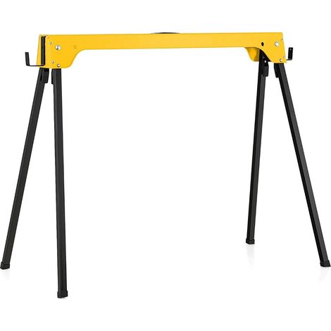 Paquete de 2 caballetes de sierra plegables soporte compacto para herramientas electricas paquete de 92 x 48 x 74 cm