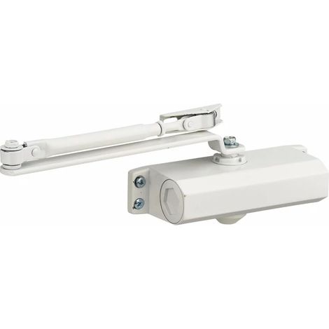 Ferme porte hydraulique eco blanc force 3