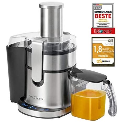 ProfiCook PC-AE 1156 Centrifuga Nero-Acciaio Inossidabile 800W (1/5)