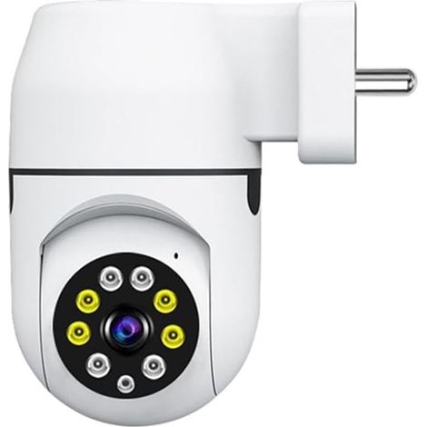 2K Indoor WiFi Surveillance Camera, 3MP Wireless Indoor Surveillance Camera, 360 Degree PTZ Plug & Play Camera, Human/Motion Detection WiFi IP Camera (1/5)