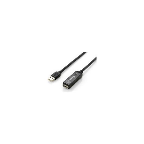 equip 133311 USB 2.0 Kabel Schwarz 15 Meter