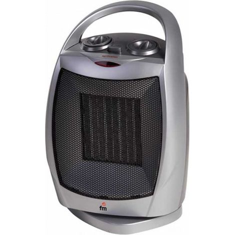 Riscaldamento Ceramico Elettrico Grupo FM TC1800 1800W Grigio 1800 W 900 - 1800 W