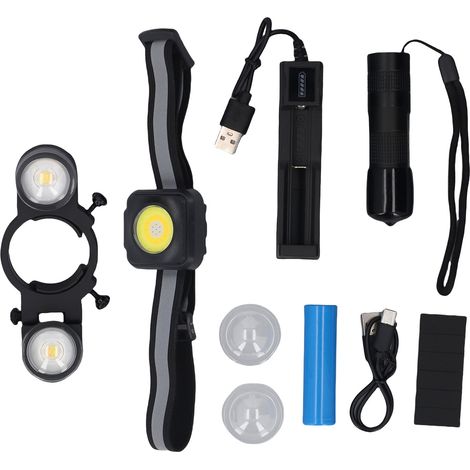 Lampe de pulvérisation de peinture réglable, 2 Modes, fixation universelle LED avec lampe frontale étanche IPX4 pour revêtement de réparation automobile (1/5)