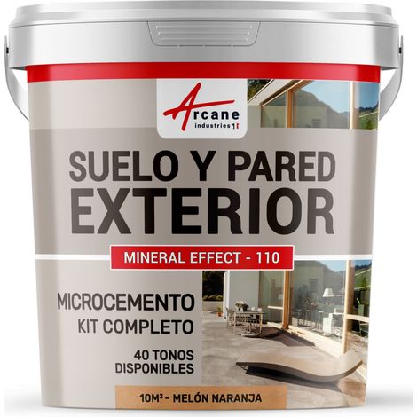 Microcemento para exteriores: suelos, muros, terrazas, balcones, escaleras