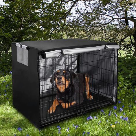 Hundebox-Schlafsack, Haustierbox-Überzug, XL: 124,5 x 79 x 84 cm.