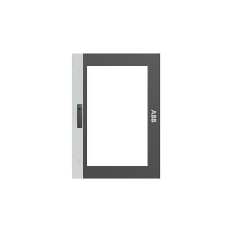 Porta trasparente in vetro 842x593x250mm IP55 per quadri ABB Q855G608
