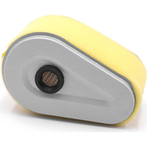 vhbw filtro (1x prefiltro, 1x filtro de aire) compatible con Kawasaki FC 150 V, FC 150 cortacésped - 10,2 x 6,5 x 5,2 cm (1/2)