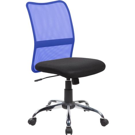 Silla con Ruedas - Sillón de Oficina Negro