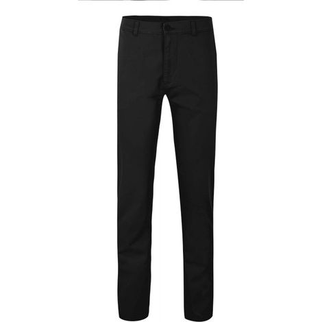 PANTALÓN CHINO STRETCH UNISEX NEGRO 42 (1/3)