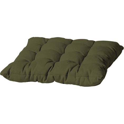 Galette de chaise de jardin PANAMA 45 x 45 cm - MADISON Série Classique - Vert (1/5)