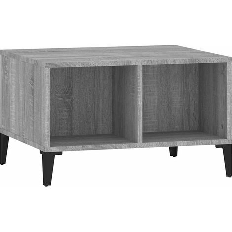 Maison Exclusive - Tavolino da Salotto grigio sonoma 60x50x36,5 cm in Multistrato (1/5)