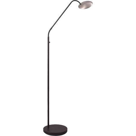 Lampe de lecture flexible Scala noir avec du nickel - 1190-81-37 (1/3)