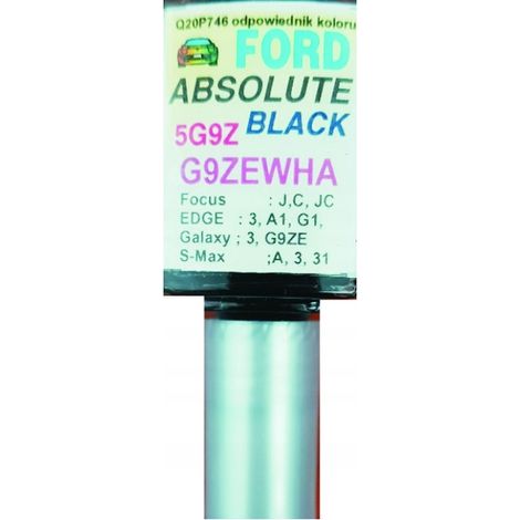 Ford Shadow, schwarzer Lack, Kratzerreparatur, 10 ml Arasystem (1/5)