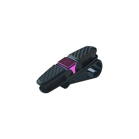 2 Stück rosarote Auto-Sonnenblenden-Brillenclips, Sonnenblenden-Schirmclips, Auto-Innenausstattung