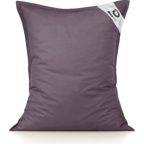 Housse pour Pouf Géant XL 120x80cm - Gris carbone