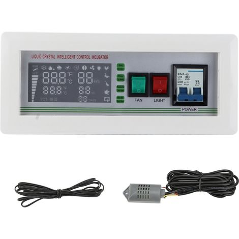 Thermostat für den Eierbrutapparat XM-18SD, 5 Modi, digitale Temperatur- und Feuchtigkeitsregelung, 220 V (1/5)