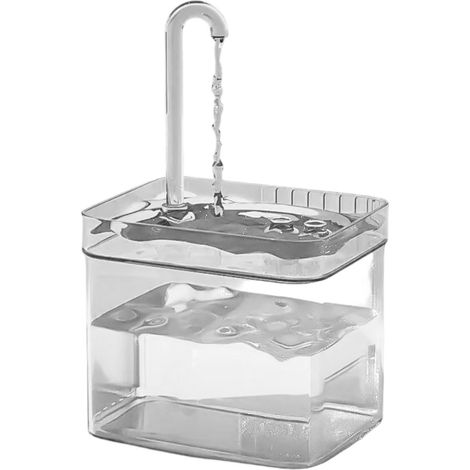 1 Distributeur d'eau, circulation automatique, fonctionnement silencieux, conception anti-humidité, pour chat et chien (1/5)