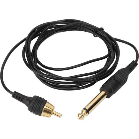 Cordon d'alimentation TPE pour machine à tatouer, clip RCA 6.2ft, câble de puissance pour stylo de tatouage, fourniture électrique. (1/5)