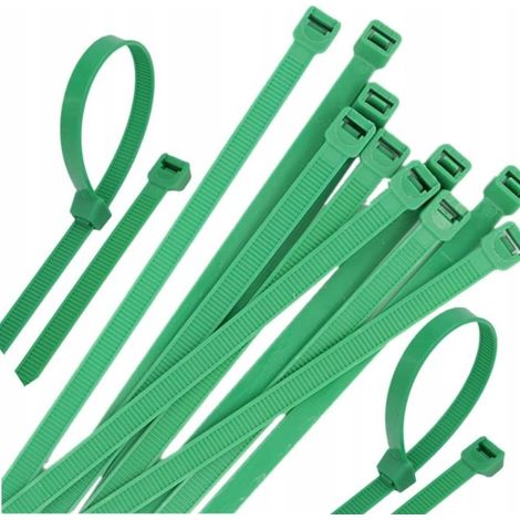 Kabelbinder, grün, 4 x 200 mm, 500 Stück (1/3)
